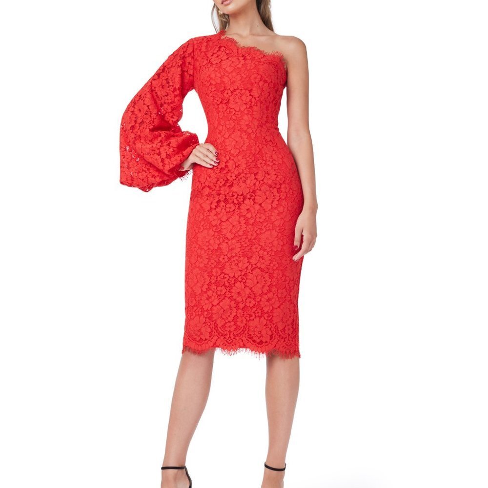 O'Blanc Pret-A-Porter One Shoulder Dress